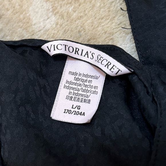 Victoria Secret black cheetah print camisole women’s size large - Picture 5 of 6